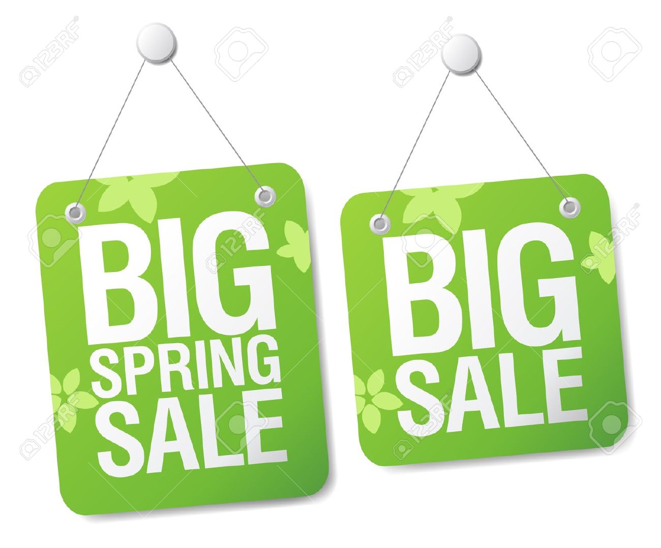 9334445-Big-spring-sale-signs-set--Stock-Vector-promotion